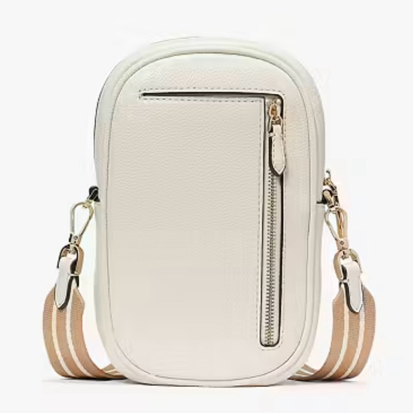 KATE SPADE Rosie Faux Shearling North South Crossbody Handbag NWT - Picture 5 of 16